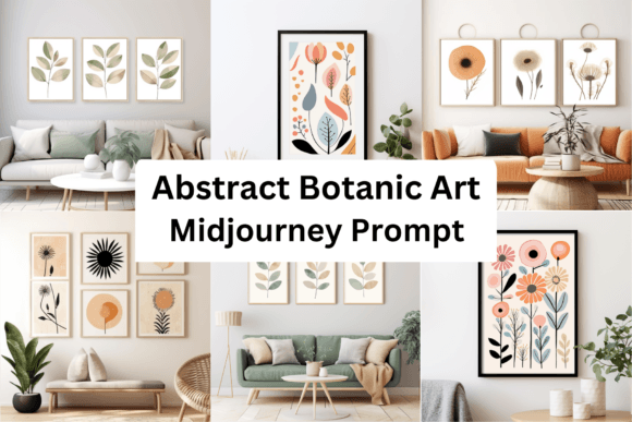 Download Prompt for Abstract Botanic Art - Botanic Collection
