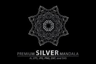 Download Premium Silver Mandala Vector Pattern - Mandala vector pattern Collection
