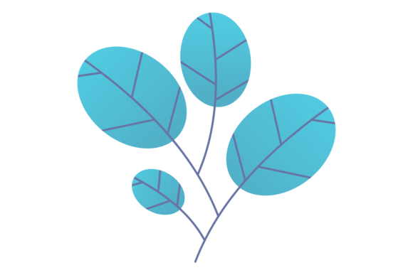 Download Tree Branch Icon. Stylized Green Botanic - Botanic Collection