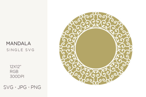 Download Ornate Mandala, Svg Graphic Artwork - Ornate mandala Collection