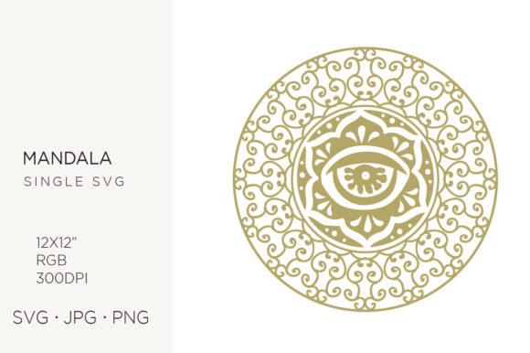 Download Ornate Mandala, Svg Graphic Artwork - Ornate mandala Collection