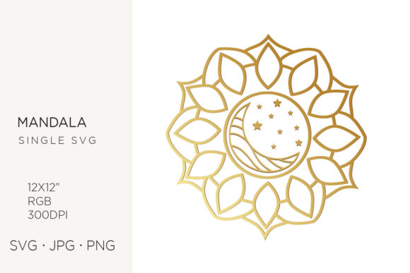 Download Ornate Mandala, Svg Graphic Artwork - Ornate mandala Collection