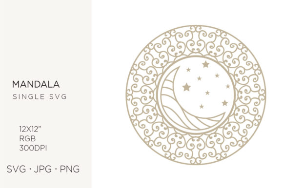 Download Ornate Mandala, Svg Graphic Artwork - Ornate mandala Collection