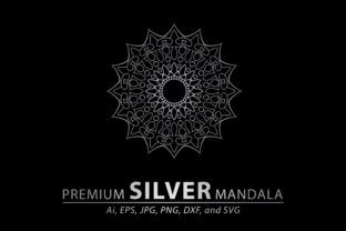 Download Premium Silver Mandala Vector Pattern - Mandala vector pattern Collection